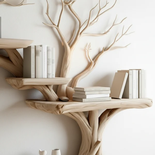 Tree Branch Console Table - Nature-Inspired Entryway Elegance