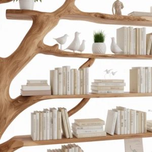 Handcrafted Tree Branch Bookshelf Gift for Book Lovers2