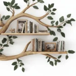 Tree Branch Bookshelf - A Masterpiece of Natural Design