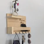 Key Holder Wooden Shelf - Shelf That Holds Your Essentials