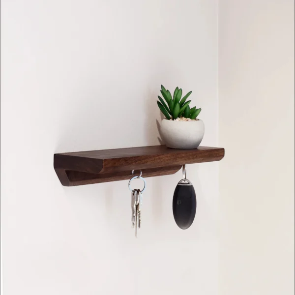 Modern Wall-Mounted Magnetic Key Holder