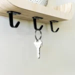 Sculptural Mid-Century Modern Key Holder Shelf - Premium Baltic Birch